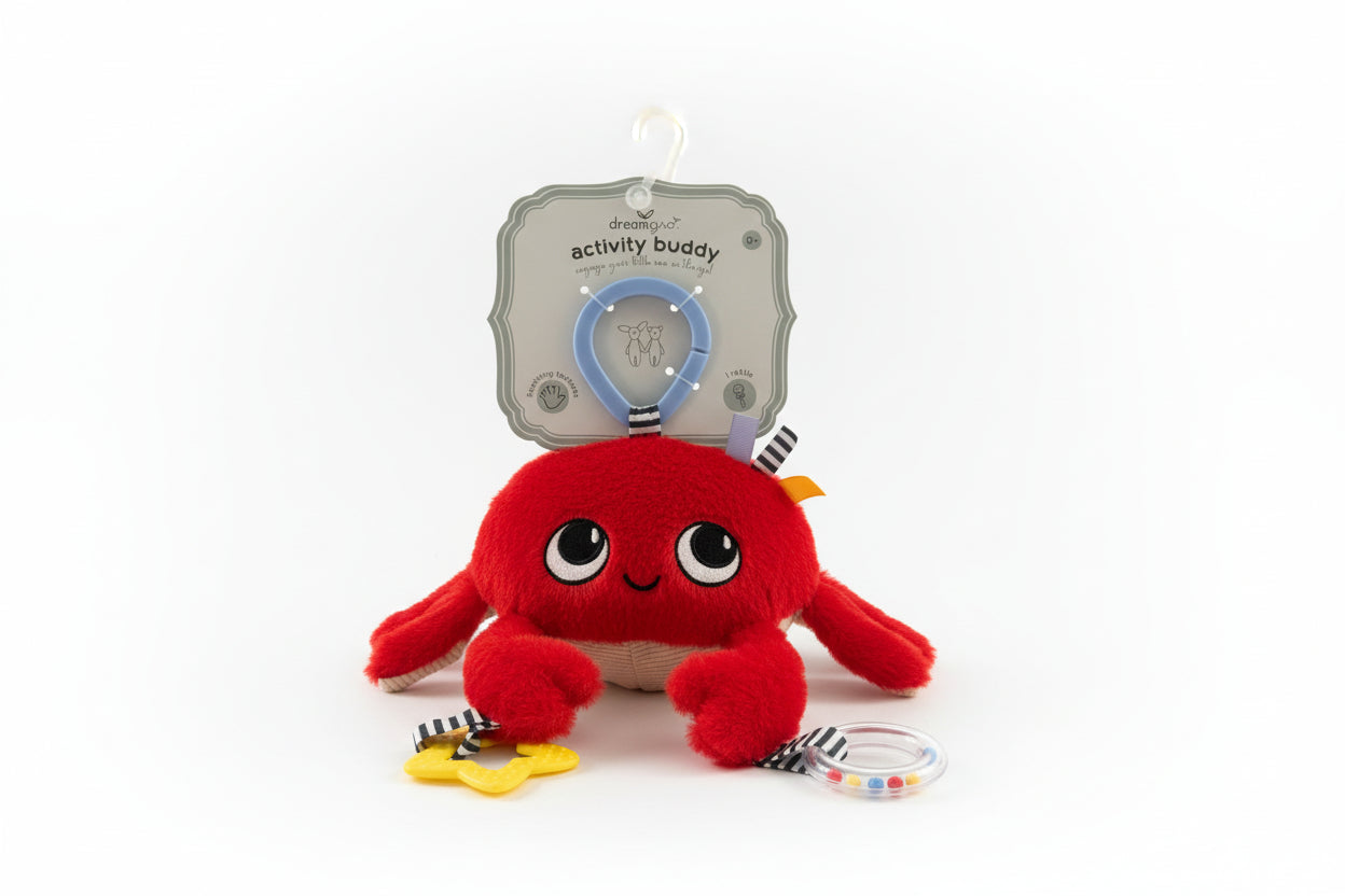 Dreamgro Crab Activity Buddy – The Sparkling Hostess