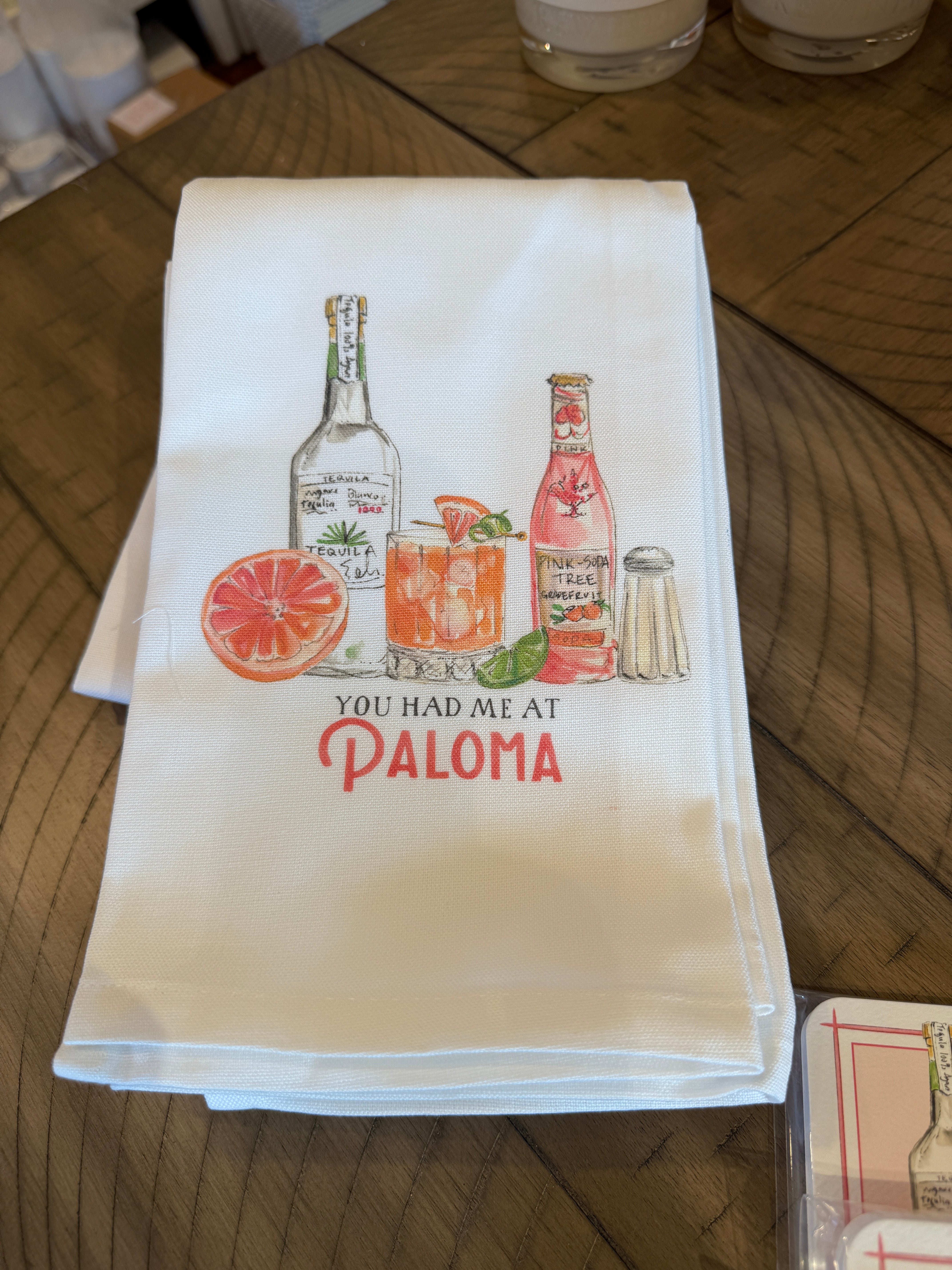 Paloma Tea Towel