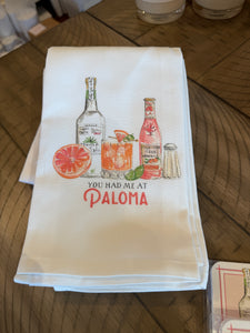 Paloma Tea Towel