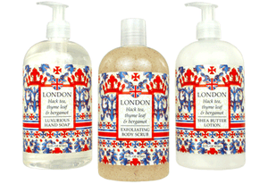 Greenwich Bay Trading Company London Shea Butter Lotion Black Tea, Thyme Leaf & Bergamot