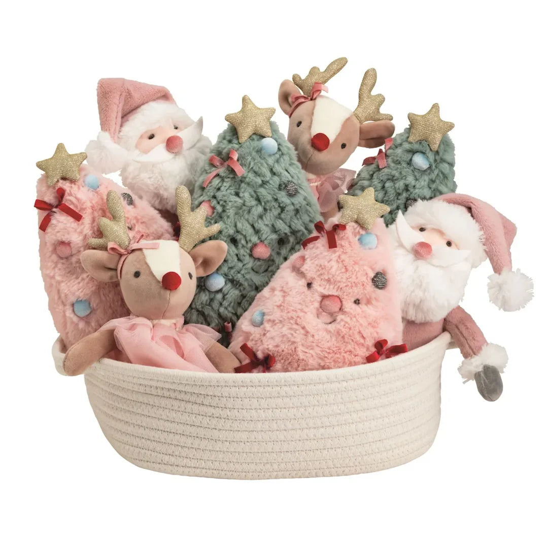 Mudpie Holiday Plush- Christmas Santa