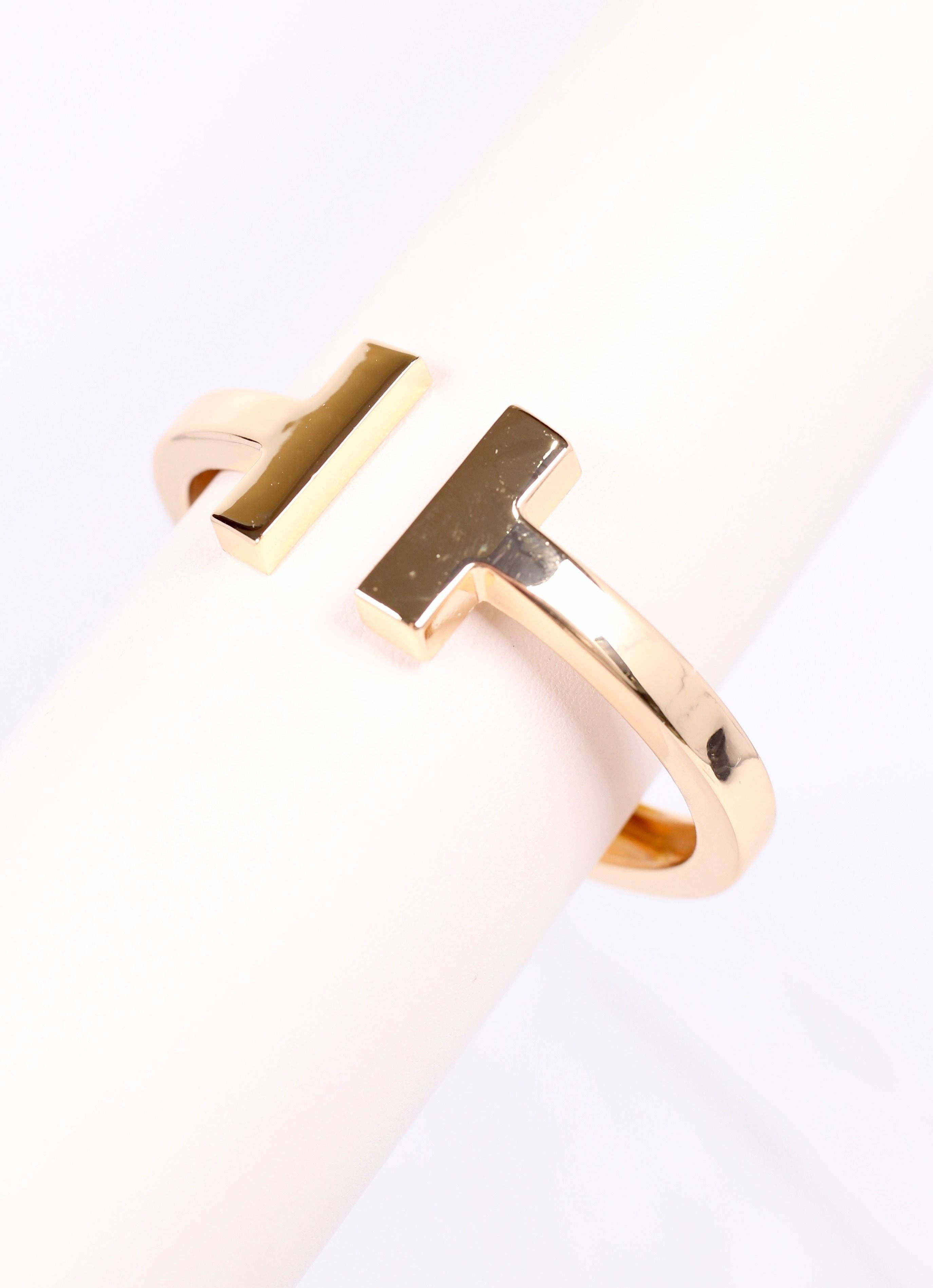 Caroline Hill - Keiner Cuff Bracelet SHINY GOLD