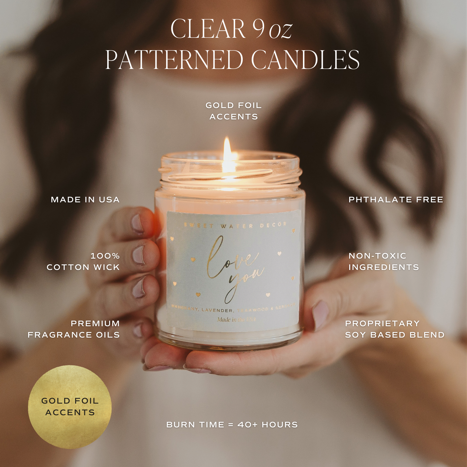 Sweet Water Decor - Salt and Sea 9 oz Soy Candle - Home Decor & Gifts