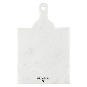 Santa Barbara Design Studio by Creative Brands - Marble Board with Handle - Mr. & Mrs.