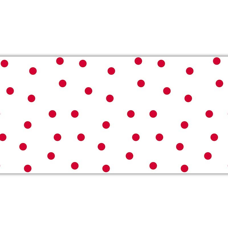 Angle - Table Runner - Red Dots