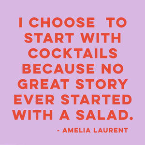 soiree-sisters - Funny Cocktail Napkins | Salad