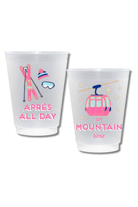 Canvas Style - Apres All Day Shatterproof Frost Flex Plastic Cups (10)