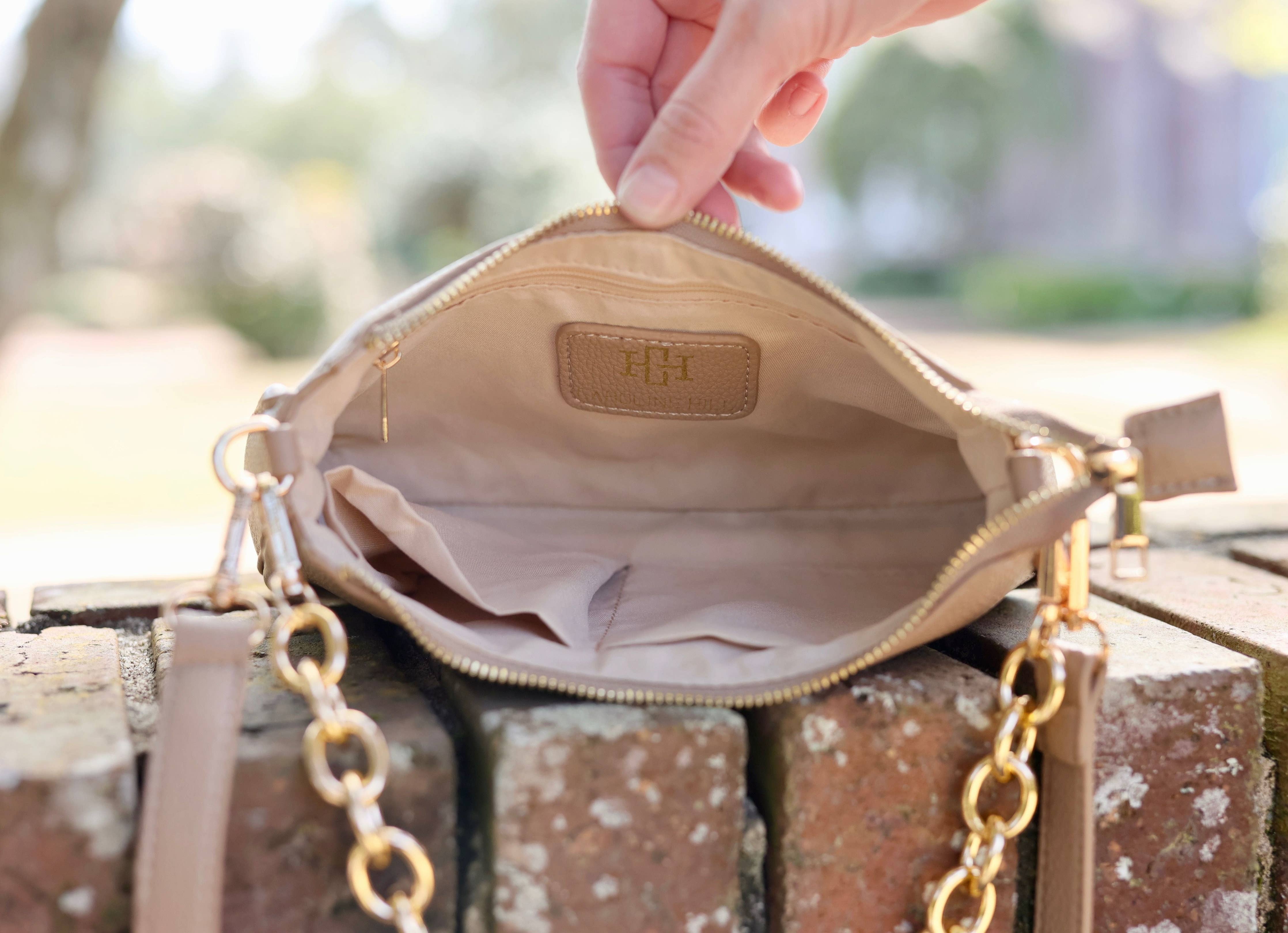 Caroline Hill - Joan Crossbody PEARL