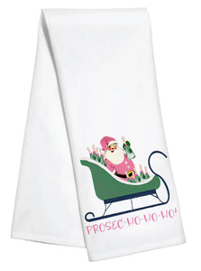 Toss Designs - Christmas Kitchen Towel - Prosec-ho-ho-ho