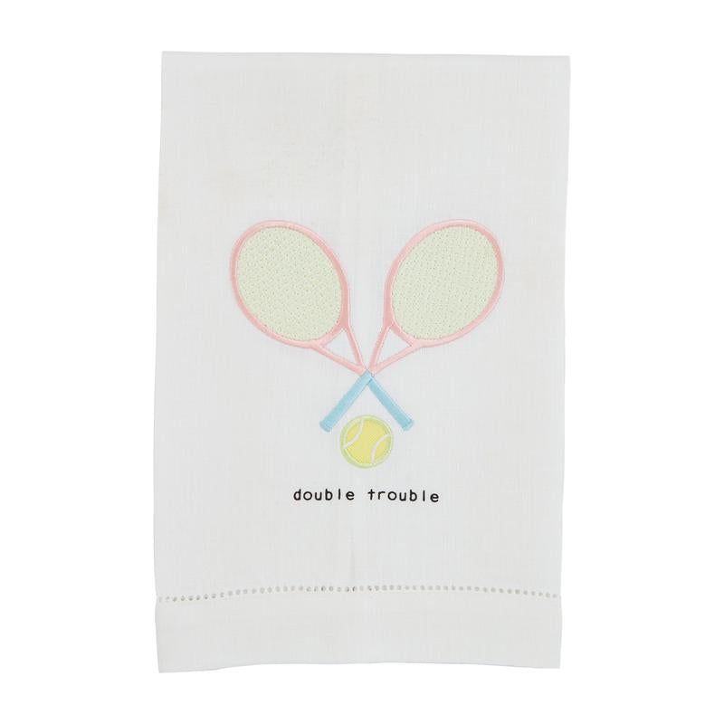 Mud Pie Double Trouble Tennis Towel