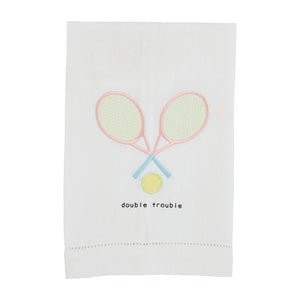 Mud Pie Double Trouble Tennis Towel