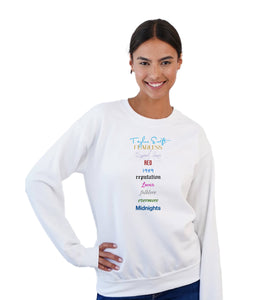 Toss Designs - Crewneck Sweatshirt - Albums- Taylor Swift: XL