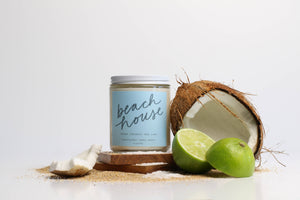 Poured Goods - Beach House: 8 oz Soy Wax - Small Batch Candles