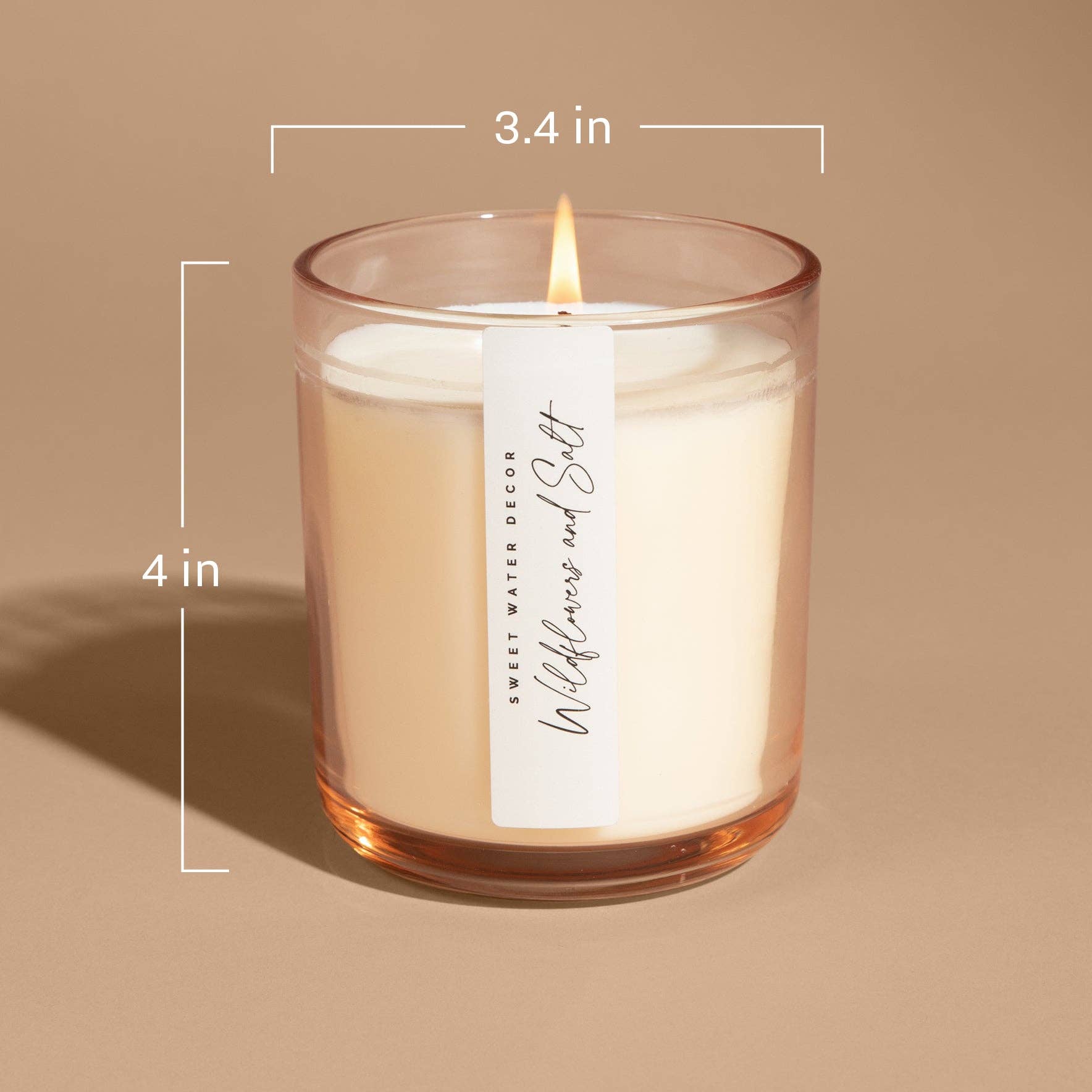 Sweet Water Decor - *NEW* Mulled Cider 12 oz Candle - Fall Decor and Gifts