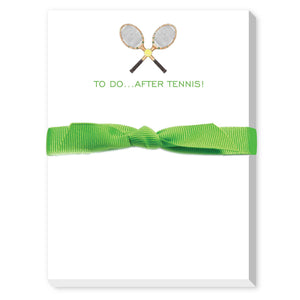 Donovan Designs - TO DO AFTER TENNIS MINI NOTEPAD