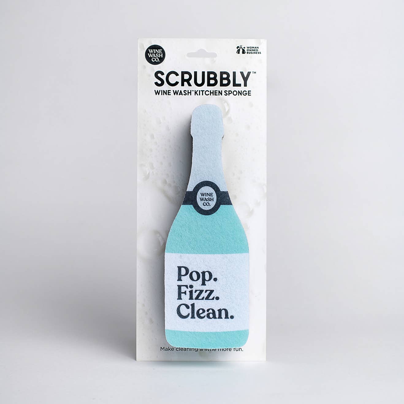 Wine Wash Co. - Scrubbly™ Kitchen Sponge: Pop Fizz