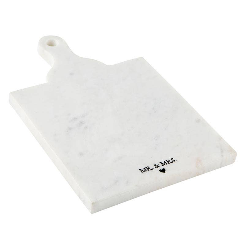 Santa Barbara Design Studio by Creative Brands - Marble Board with Handle - Mr. & Mrs.