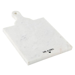 Santa Barbara Design Studio by Creative Brands - Marble Board with Handle - Mr. & Mrs.