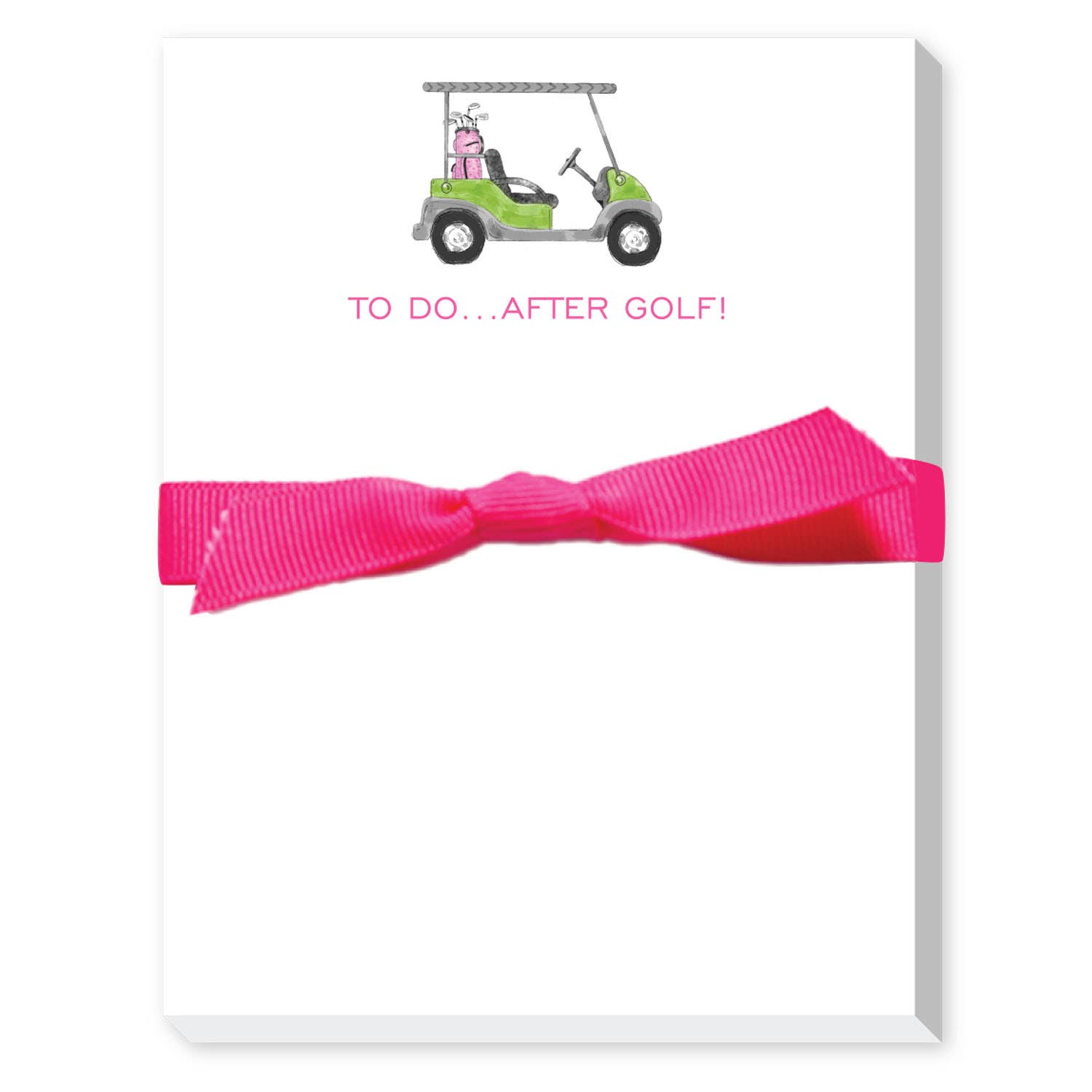 Donovan Designs - TO DO AFTER GOLF (CART) MINI NOTEPAD