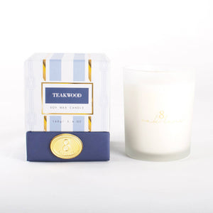 8 Oak Lane - Teakwood 5.6oz Soy Wax Candle