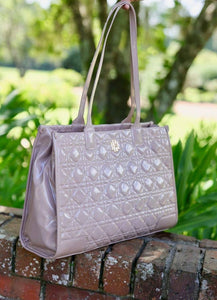 Caroline Hill - Shane Tote TAUPE PATENT LQ: Default