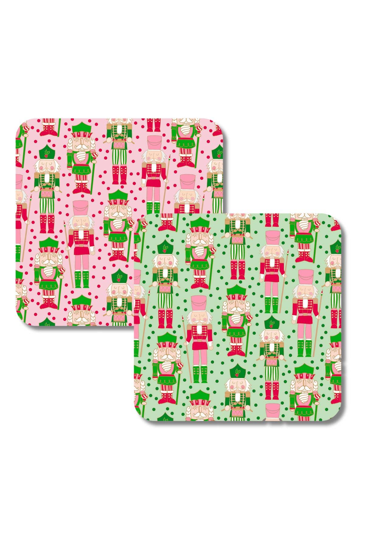 Canvas Style - Nutcracker Double-Sided Thick Paper Coasters (Set of 8)