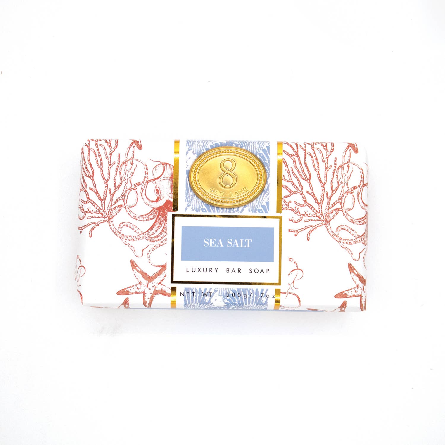 8 Oak Lane - Sea Salt Wrapped Bar Soap