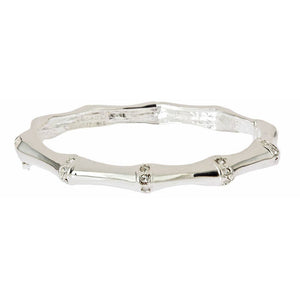 Fornash - Stone Bamboo Bracelet: Gold