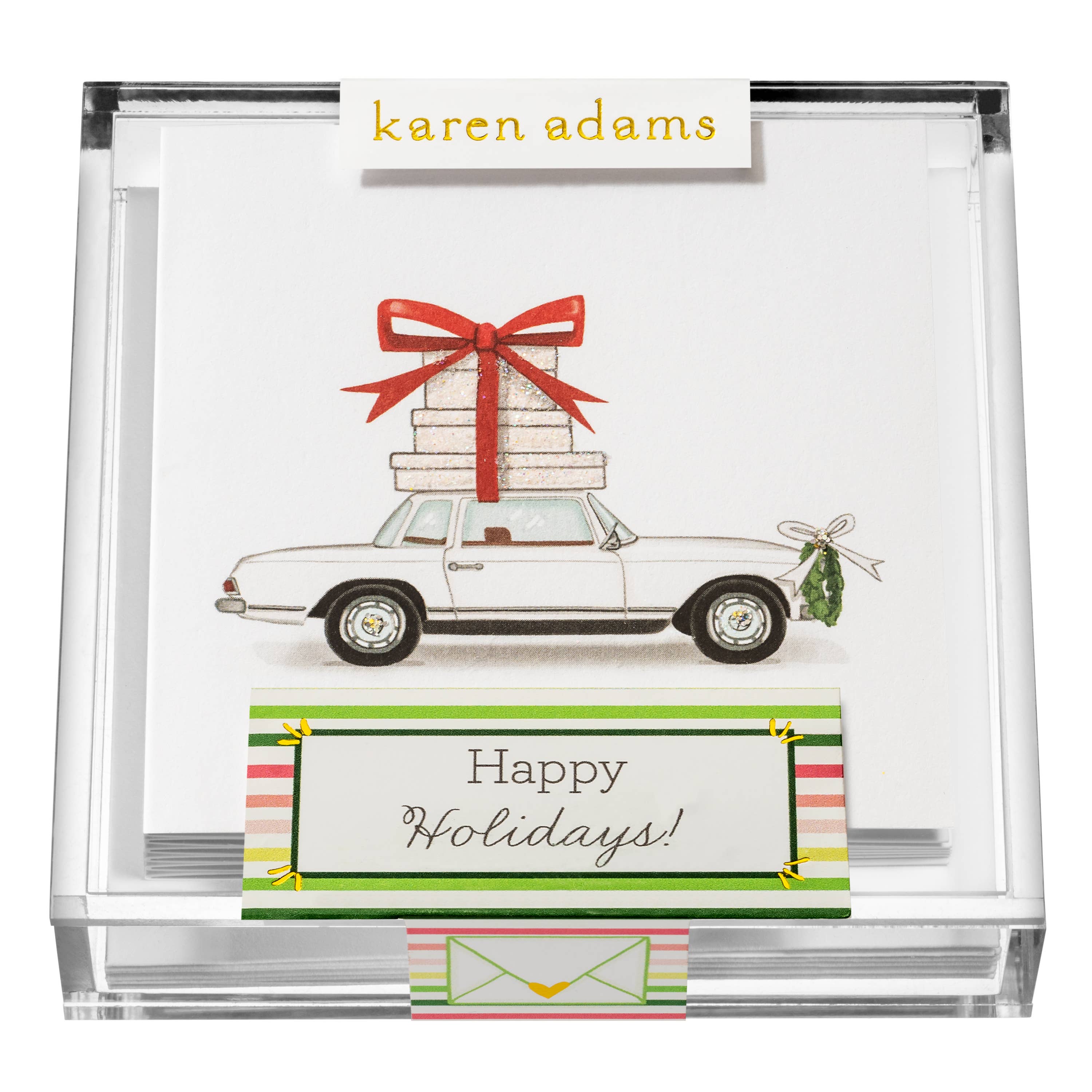 Karen Adams Designs - Happy Holidays Gift Enclosures: Box of 6