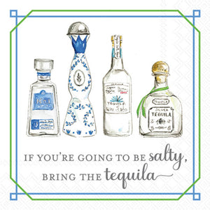 Boston International - Paper Cocktail Napkins Pack of 20 Bring The Tequila by Roseanne Beck