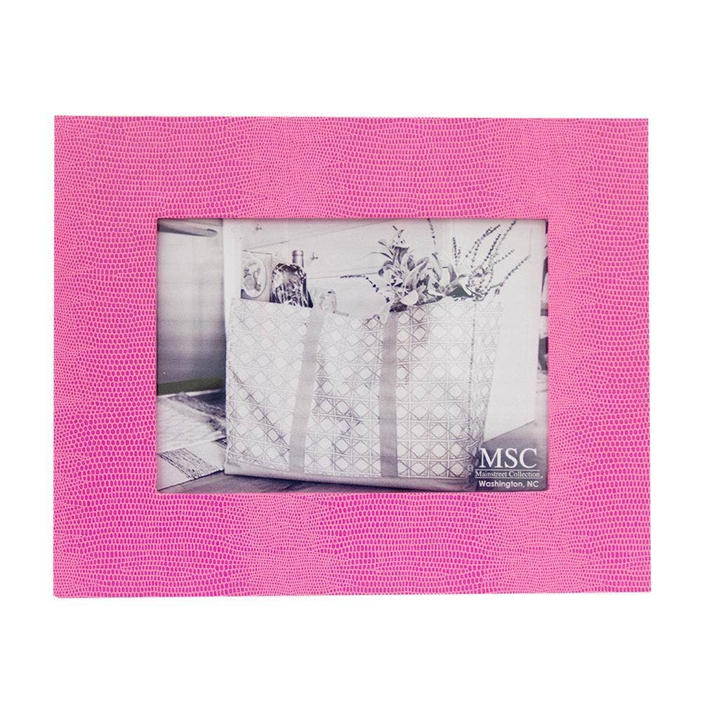 Mainstreet Collection - Lizard Frame 5" x 7": Pink