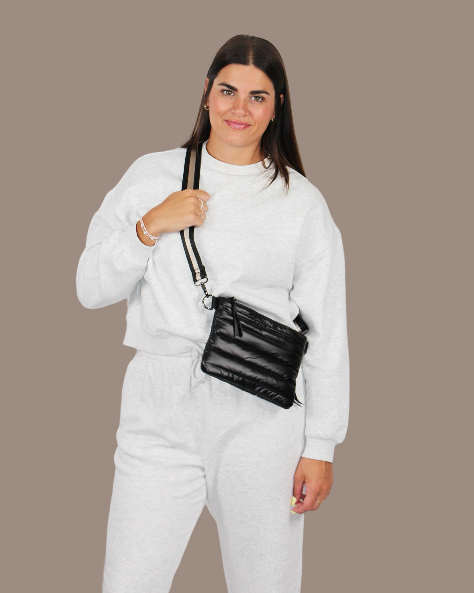 Lemonbella - Allie Puffer 4-n-1 Bag Jet Black