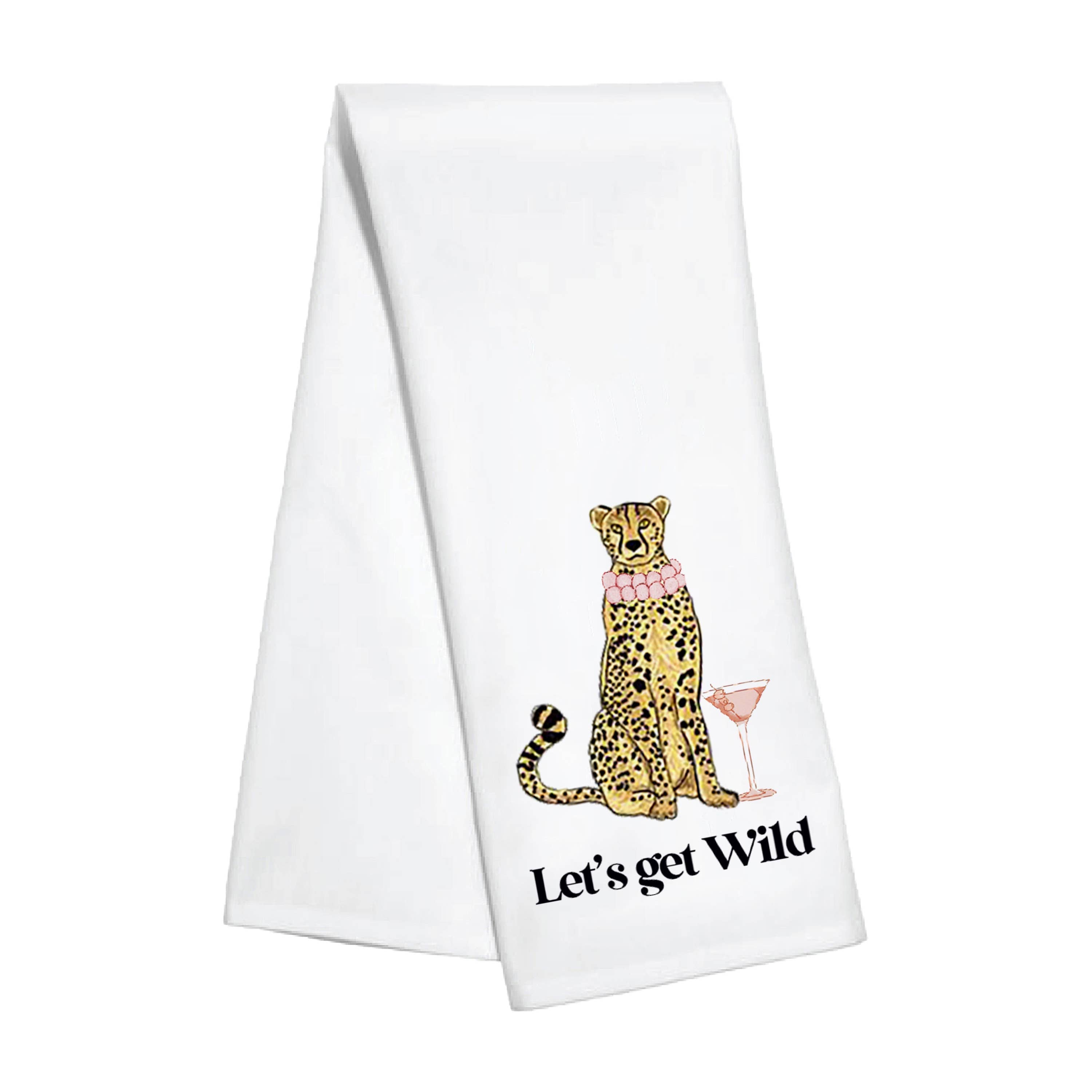 Toss Designs - Kitchen Towel- Let's Get Wild