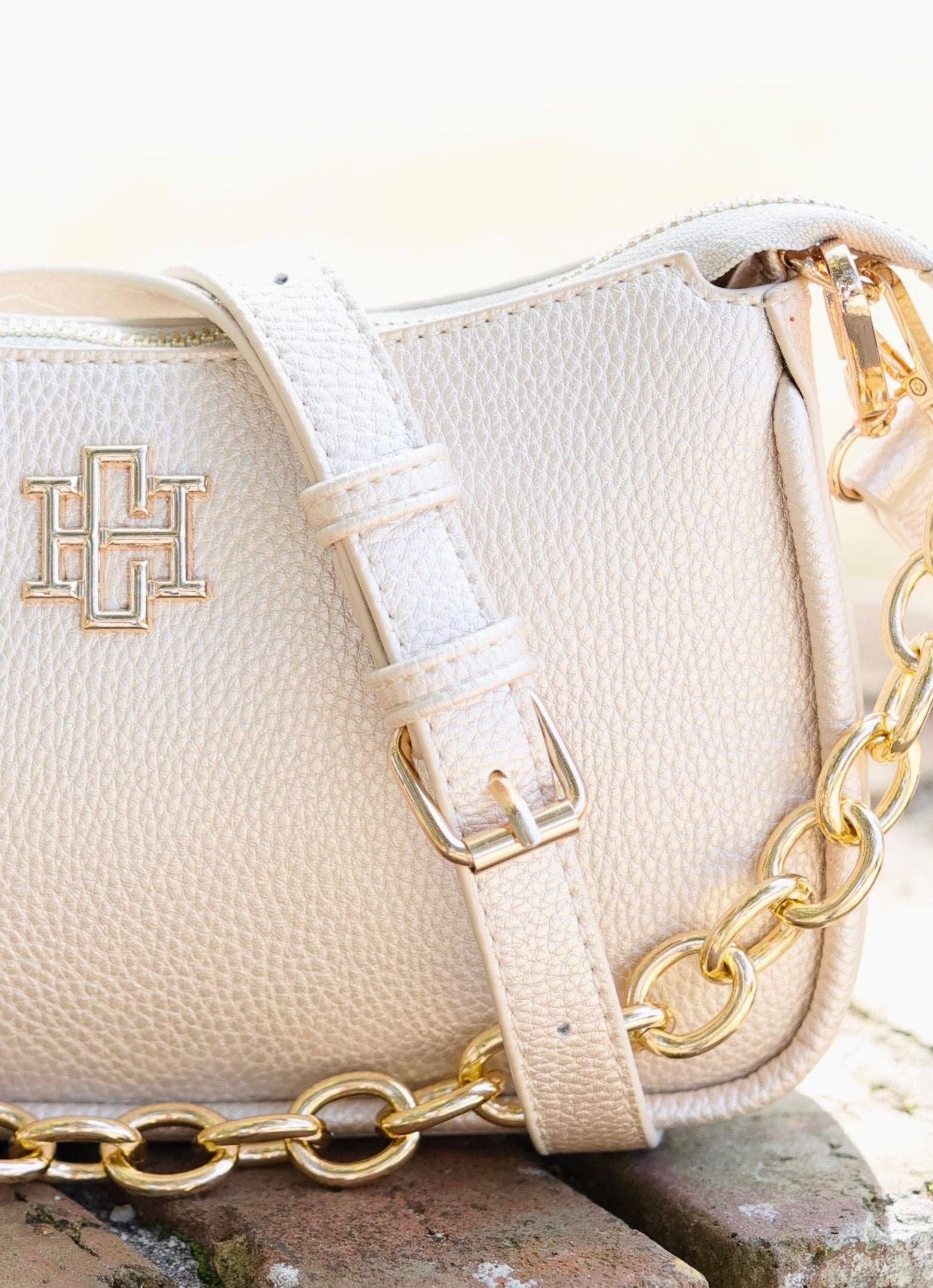 Caroline Hill - Joan Crossbody PEARL