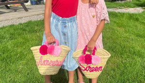 Mikwi - WHOLESALE PERSONALIZED BASKET, customized straw Beach bag