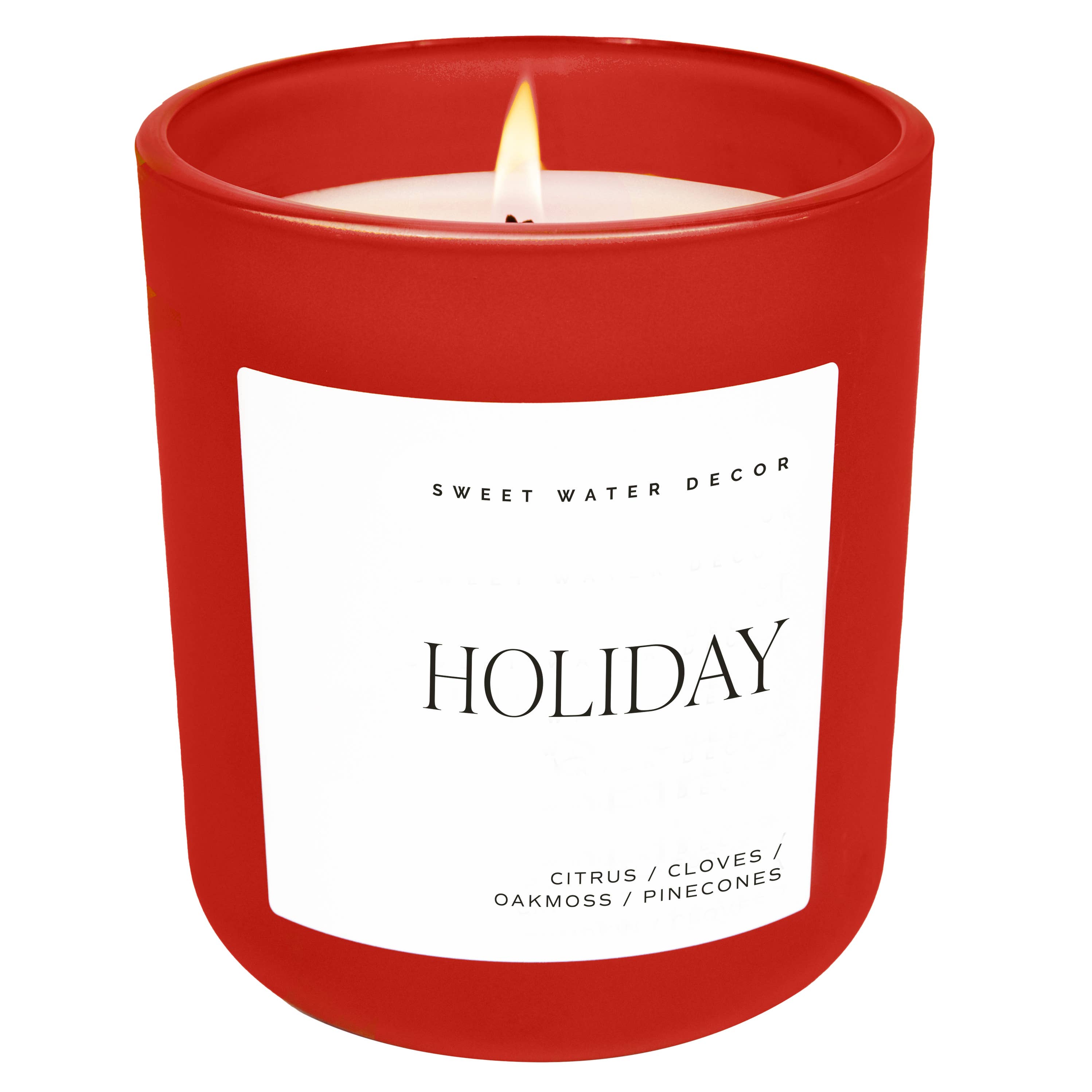 Sweet Water Decor - *NEW* Holiday 15 oz Soy Candle - Christmas Decor & Gifts