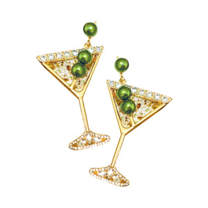 Viv&Lou - Martini Club Earrings