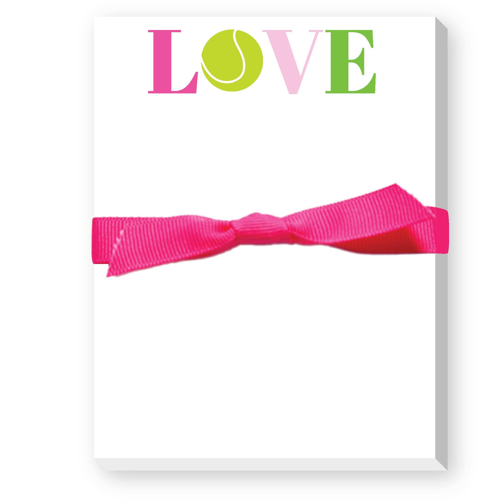 Donovan Designs - LOVE TENNIS MINI NOTEPAD