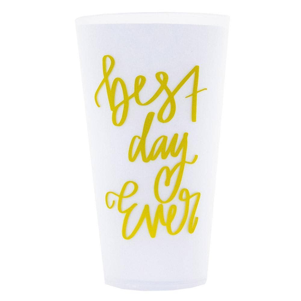 Mainstreet Collection - Bridal Versed Tumblers Set of 6: Best Day Ever