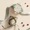 Thymes Frasier Fir® Frosted Plaid Medium Candle