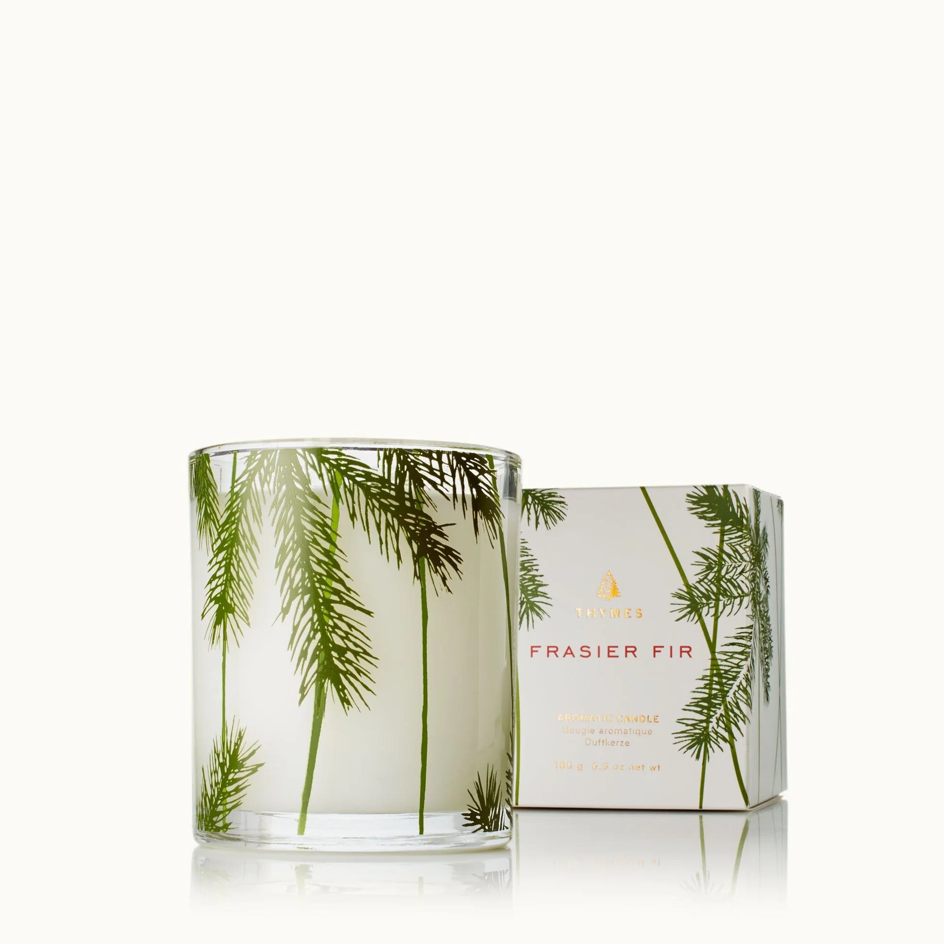 Thymes Frasier Fir Poured Candle – Pine Needle Design