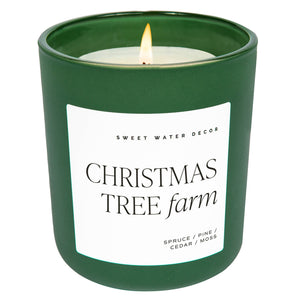 *NEW* Christmas Tree Farm 15 oz Matte Soy Candle- Home Decor