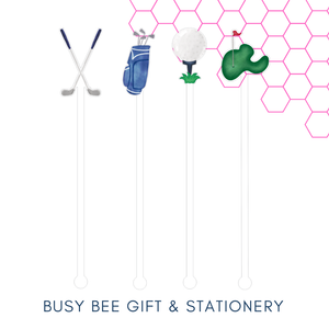 Busy Bee Gift & Stationery - Golf 1 Stir Sticks