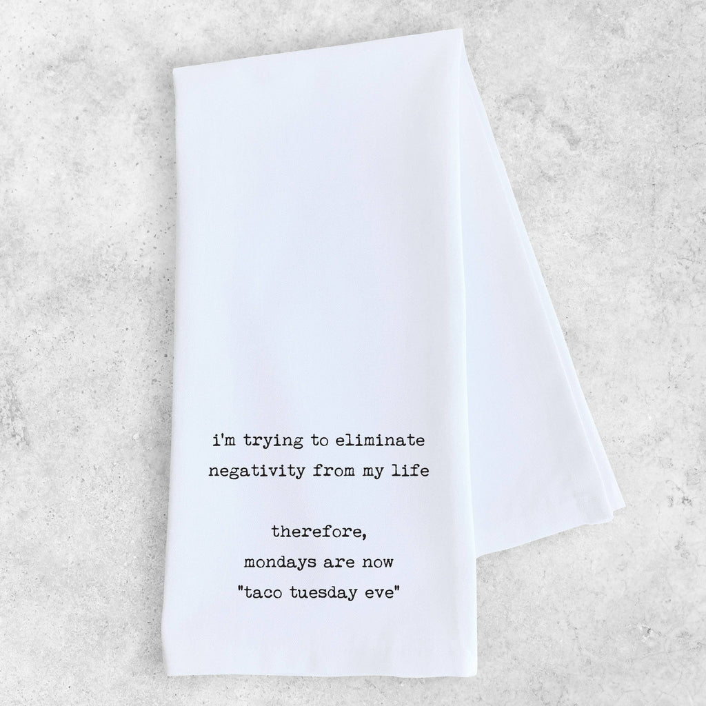 DEV D + CO. Taco Tuesday Eve Tea Towel