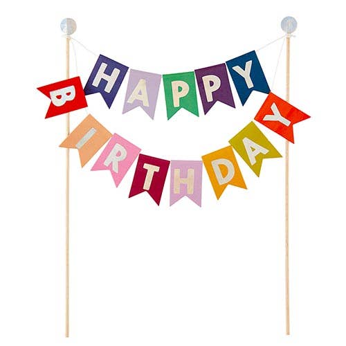 Angle Garland Cake Topper