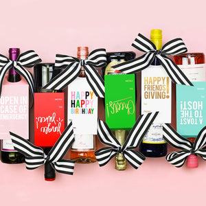 NEW! Congrats Wine Tags - A Wine and Spirits Gift Kit