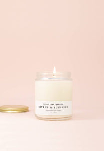 9 oz Citrus & Sunshine Candle - Regular Wick